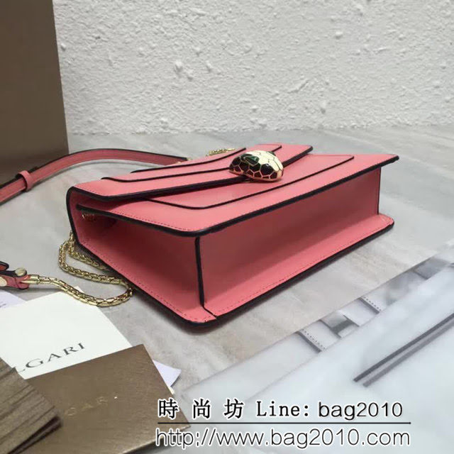 BVLGARI寶格麗 進口牛皮系列 時尚百搭 單肩斜挎包 39174 FYD1137